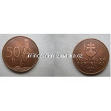 50 halier 2002 Slovensko